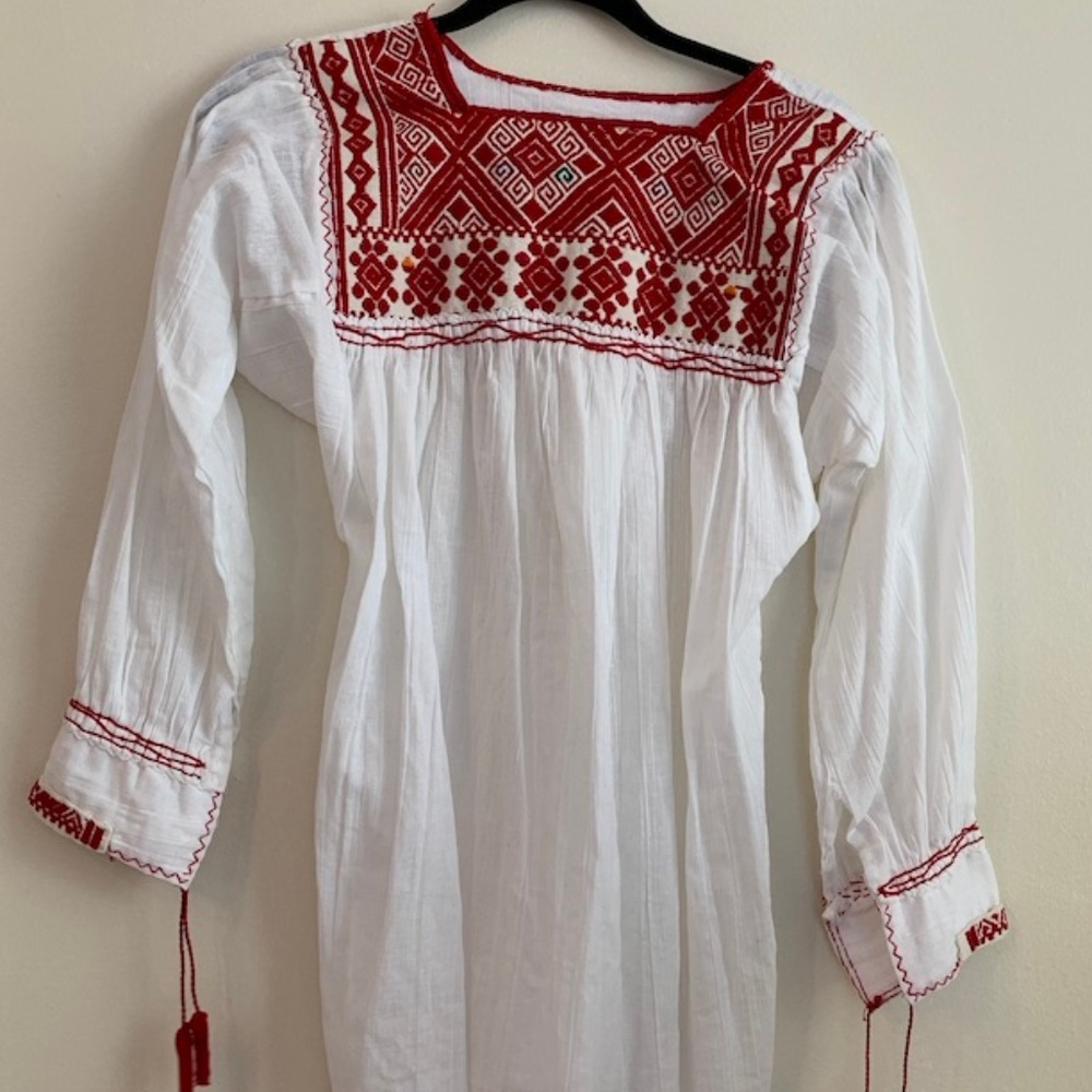 Mexican embroidered shirt